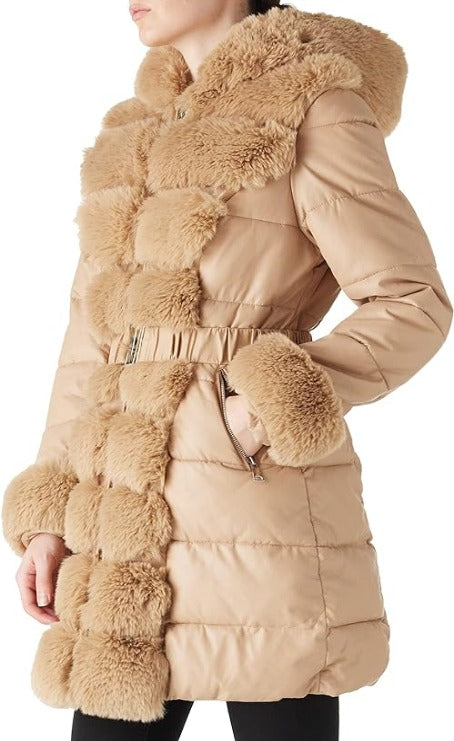 Bellivera Fleece Jacket-12105Apricot-002-Front