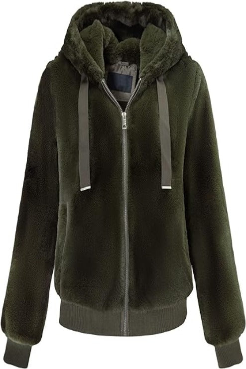 Bellivera Fleece Jacket-1712014Green-001-Front