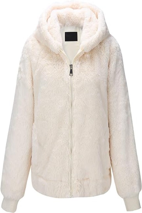 Bellivera Fleece Jacket-1712014White-001-Front