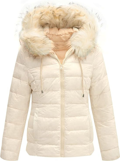 Bellivera Fleece Jacket-19225White-002-Front