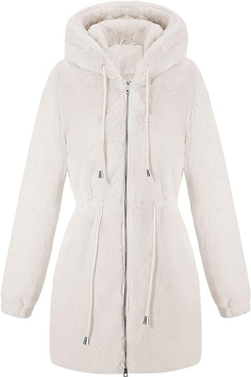 Bellivera Fleece Jacket-2135White-001-Front