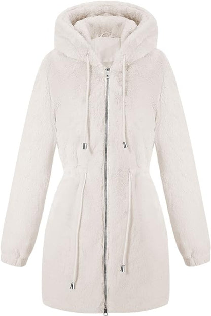 Bellivera Fleece Jacket-2135White-001-Front