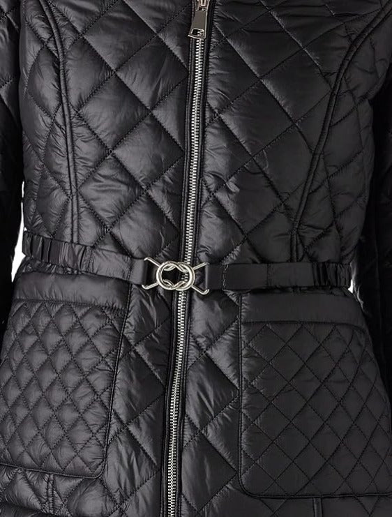 Bellivera Puffer Jacket-12119Black-001-Detail