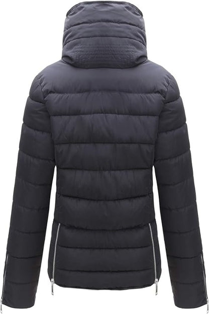 Bellivera Puffer Jacket-1712019Black-001-Back