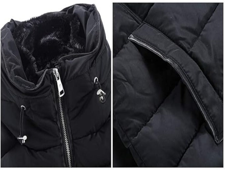 Bellivera Puffer Jacket-1712019Black-002-Detail