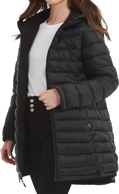 Bellivera Puffer Jacket-207Black-001-Side