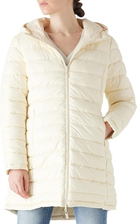 Bellivera Puffer Jacket-207White-001-Front