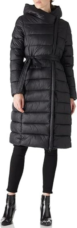 Bellivera Puffer Jacket-7734Black-002-Front