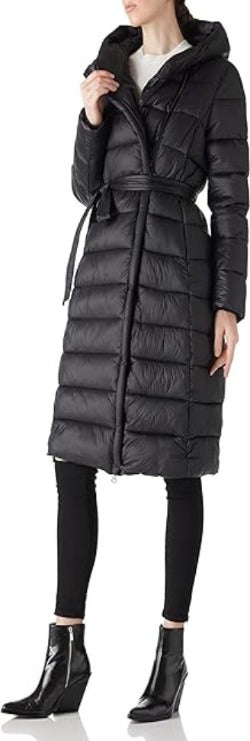 Bellivera Puffer Jacket-7734Black-003-Front